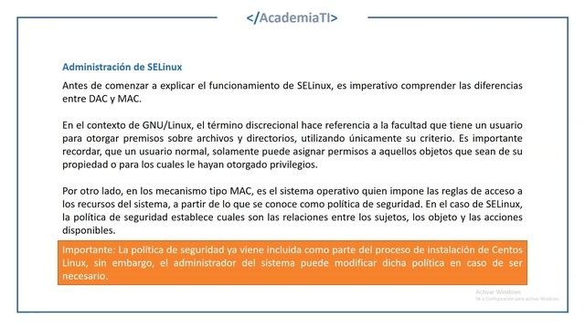 ¿Qué es SELinux? смотреть онлайн