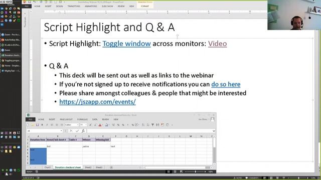 AutoHotkey Webinar 10/2016 Hour 2- COM & Excel Q&A смотреть онлайн