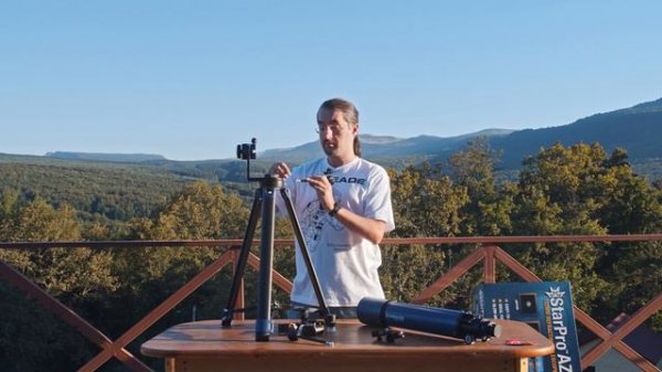 Телескоп MEADE STARPRO™ AZ 102: распаковка и сборка