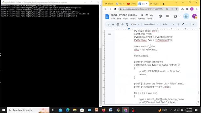 0x05. Python - Exceptions -- ALX TASK DONE 200% смотреть онлайн