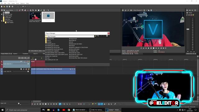 como DAR MOVIMENTO a suas IMAGENS,TEXTOS E ETC com esse PLUGIN pelo MAGIX/SONY VEGAS PRO 17/18 смотреть онлайн