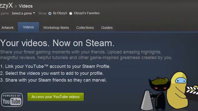 Видео для значка в Steam смотреть онлайн