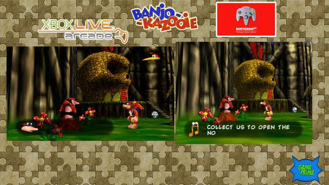 Banjo-Kazooie on Switch Comparison! (N64 vs XBLA vs Switch Online) смотреть онлайн