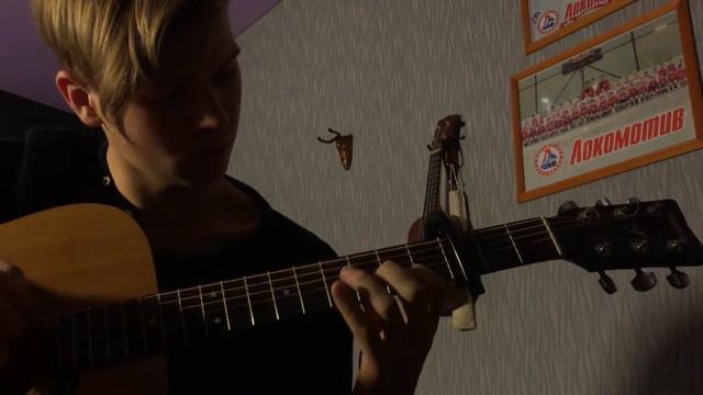 Black Siemens on the guitar. смотреть онлайн