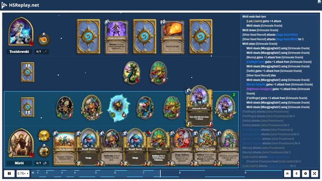 ProGaming - Hearthstone, Murloc Paladin(5) vs Big Spell Mage(5) by Toxidowski and Mirôi, Ranked -.. смотреть онлайн