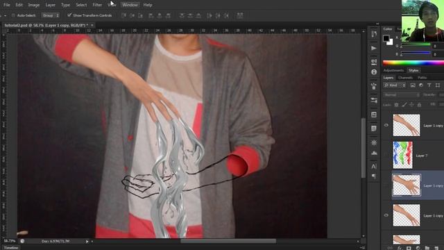 watersplash effect tutorial photoshop смотреть онлайн