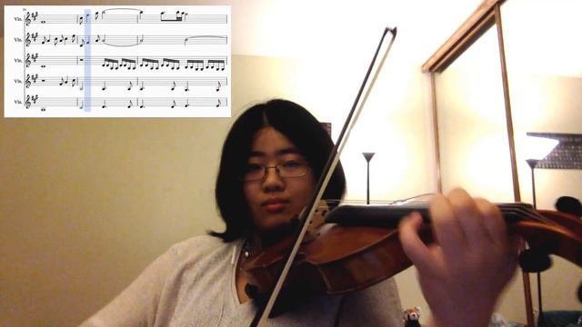 Gladiator (VIOLIN COVER) - Now We Are Free - Arranged For 5 Violins