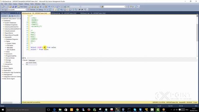 Aggreegate Functions in SQL смотреть онлайн