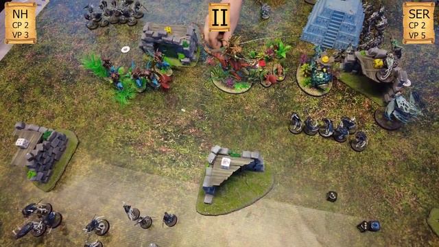 Age of Sigmar Battle Report: NIghthaunt vs Seraphon смотреть онлайн