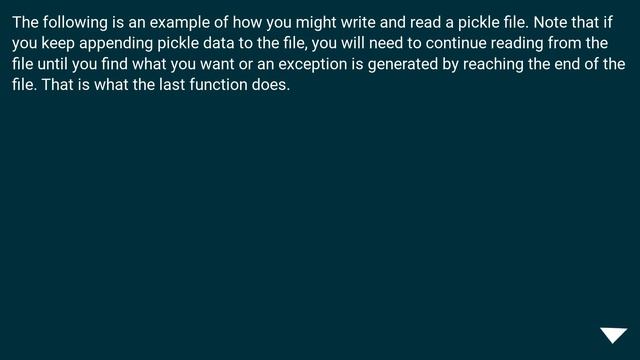 How to read pickle file? смотреть онлайн