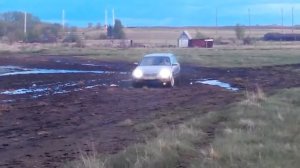 Субару Аутбэк в грязи