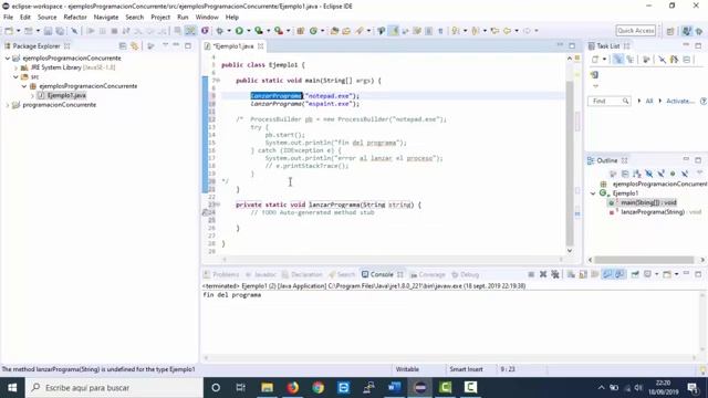 Crear procesos con ProcessBuilder смотреть онлайн