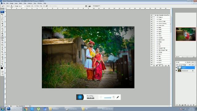 Professional Color Correction | Photoshop CS3 Tutorial | dreamcreation смотреть онлайн