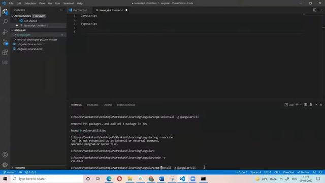 Angular Course Day 1 || What is Angular and how to setup? || TypeScript || Single Page Application смотреть онлайн