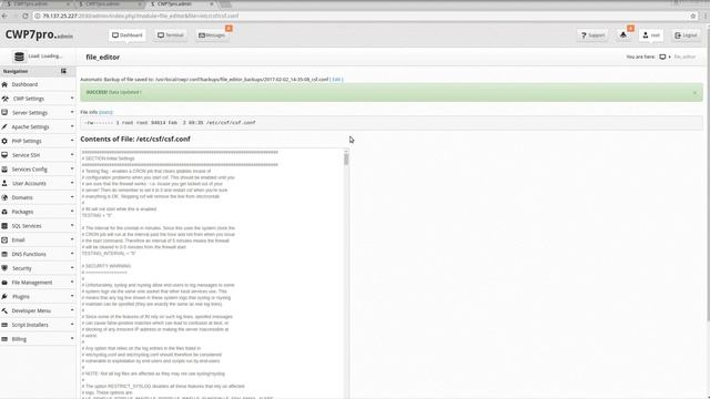 How to change SSH port in CSF Firewall смотреть онлайн