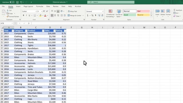 How to create and format tables in Microsoft Excel смотреть онлайн