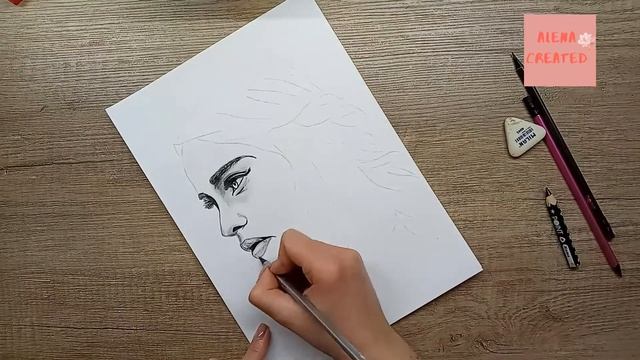 Как нарисовать Эмилию Кларк из Игры Престолов. смотреть онлайн