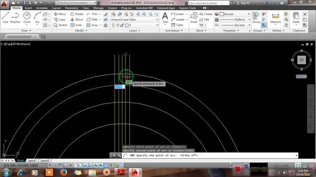 19. Autocad Tutorial Exercise For Beginners 2D Drawing смотреть онлайн