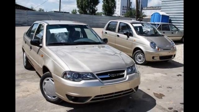 Цвета Daewoo Matiz