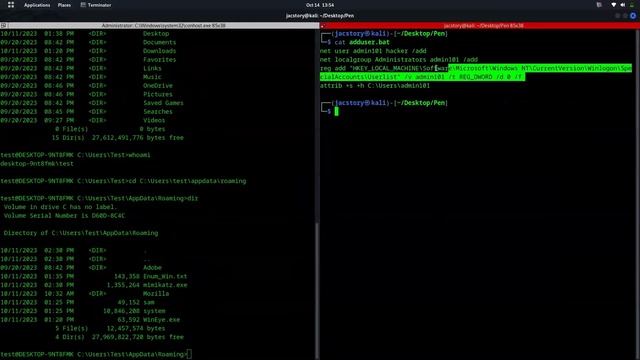 Pentester-add ghost user hidden connect ssh смотреть онлайн