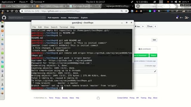 Setup Your Git Repository With CLI смотреть онлайн