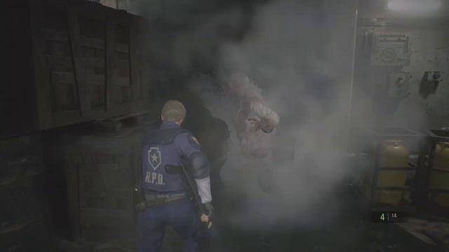Resident Evil 2 Remake Сценарий Б Леон - Первая Форма Биркина [4K All Ultra Settings]/[HDR On] смотреть онлайн