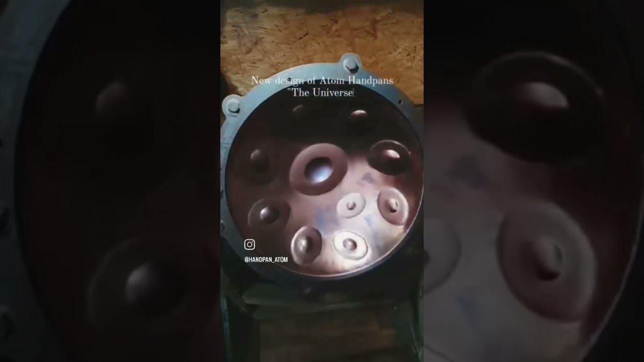 Новый дизайн инструментов #handpan #handpanmusic #stainlesssteel смотреть онлайн