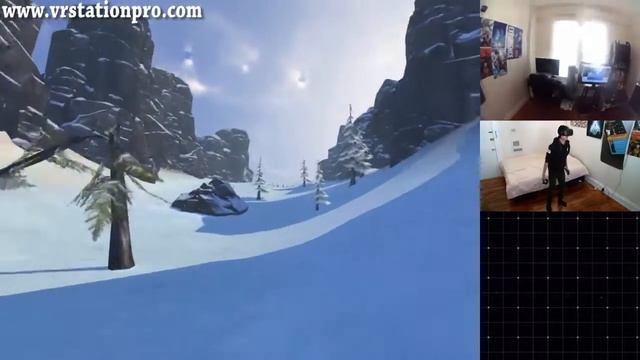 Fancy Skiing VR Skiing in virtual reality смотреть онлайн