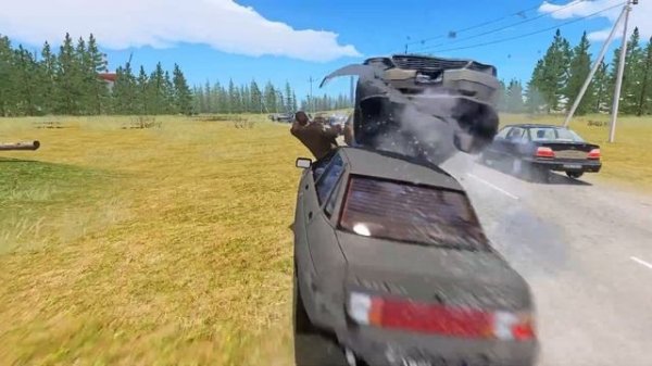 GTA 4 Car Crashes - Crash Testing Real Car Mods Ep.25