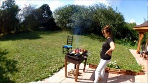 Хоровац- шашлык из овощей на мангале.Кавказский рецепт летнего салата на углях.