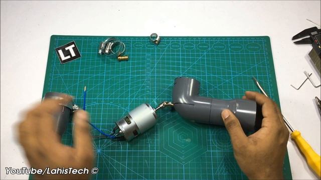 How To Make A Jet Pump Water Thruster (DIY Turbo Jet Pump For RC Boat/sea Scooter)