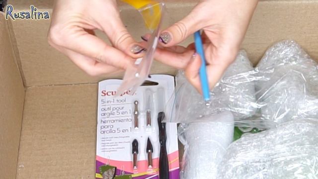 Материалы и инструменты для творчества и лепки + РОЗЫГРЫШ / Materials and tools for creativity смотреть онлайн