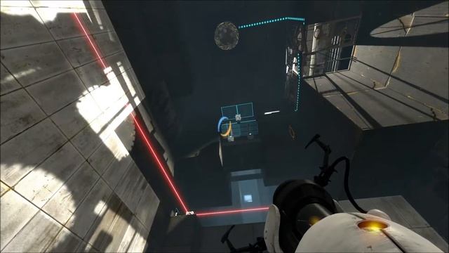 Let's Play Portal 2 (Blind), Part 4: Light Bridges (with Sapphire Claw and Razzmatazz) смотреть онлайн