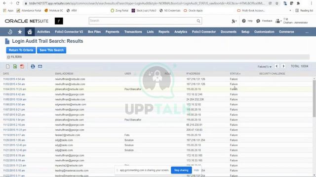NetSuite Tutorial | Oracle Netsuite Training For Beginners | NetSuite Training Videos | Upptalk