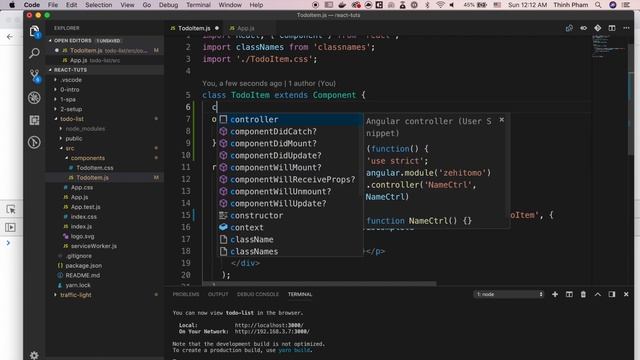 Tự học React 2018 - Bài 13 - Handling events смотреть онлайн