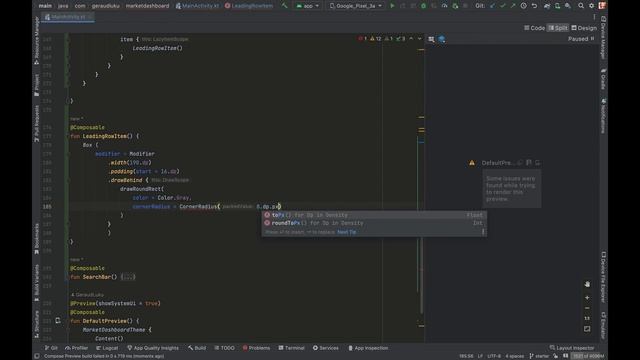 Marketing App UI with Jetpack Compose - Android Studio смотреть онлайн