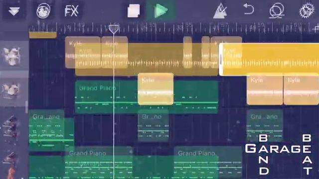 Making a rap beat in Garage Band / Создание рэп бита в гараж бэнд смотреть онлайн