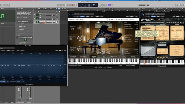 🎹Pianoteq vs Vienna Symphonic Library Piano VST: Steinway D Piano VST Comparison﻿🎹 смотреть онлайн