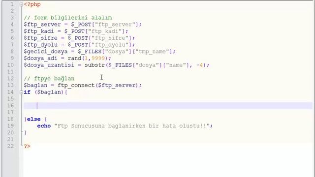Php'de Ftp Fonksiyonları (Ders 40) смотреть онлайн