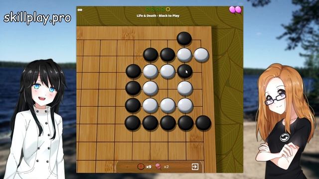 Игра Го - Задачи для 25-20кю с комментариями, BadukPop уровень 2 (Часть 2)