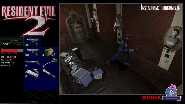 ✪❫▹ Live - Campanha Leon B Hard - Treinar o começo - Resident Evil 2 Sourcenext смотреть онлайн