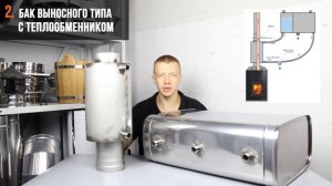 Как правильно выбрать бак для бани. Какой объем и нержавейку выбрать.