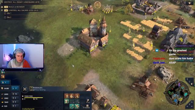 EGC TV RAIDED MY FIRST AGE OF EMPIRES IV STREAM!!! (Bot to conqueror episode 1) смотреть онлайн
