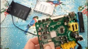 Разбор цифровой TV приставки COLOR DC 1301 HD Ремонт или в утиль