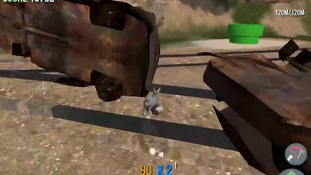 [Goat Simulator] A Big Train Accident смотреть онлайн