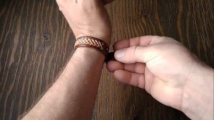 Браслет из кожи / Leather bracelet