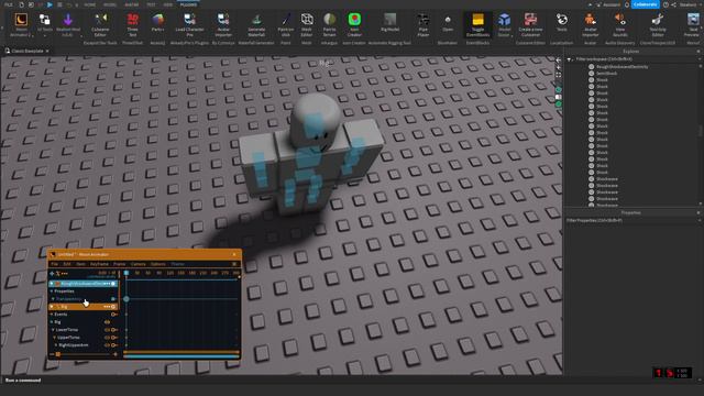 КАК АНИМИРОВАТЬ В MOON ANIMATOR/ANIMATION EDITOR В РОБЛОКС СТУДИО[Roblox Studio] смотреть онлайн