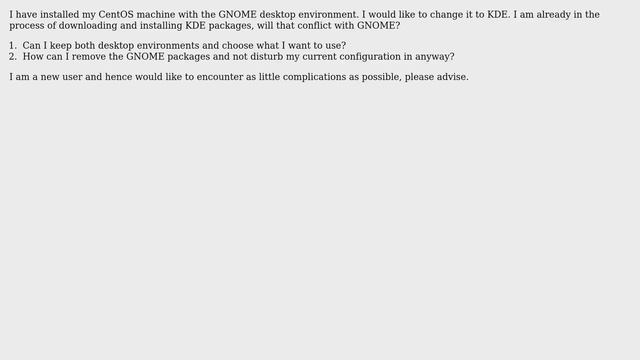 Changing desktop environment from Gnome to KDE in CentOS смотреть онлайн