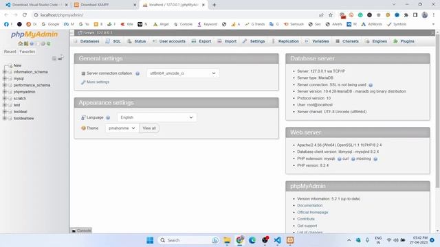 Upload Php Code with mysql in XAMPP (LOCALHOST) OPEN in VS CODE смотреть онлайн