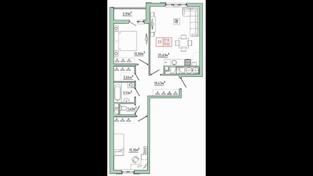 ЖК Центральный Рязань видеообзор Телков Сергей Валериевич